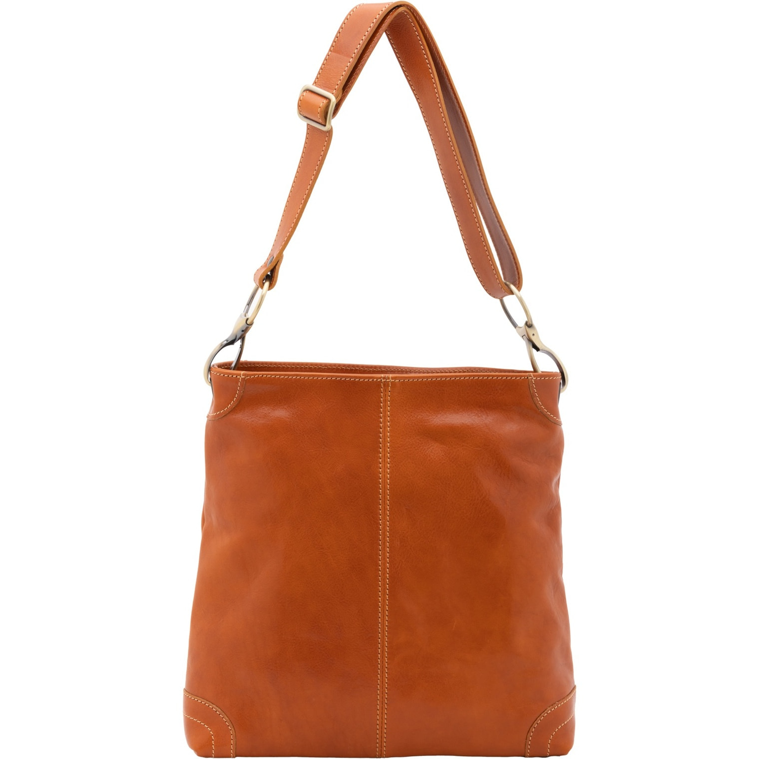 Borsa a spalla da donna - Modello False - 100% pelle - 32.0 x 32.0 x 11.0 cm