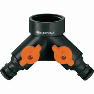 Sélecteur GARDENA 2 circuits d'arrosage - Filetage 33.3mm - 940-26