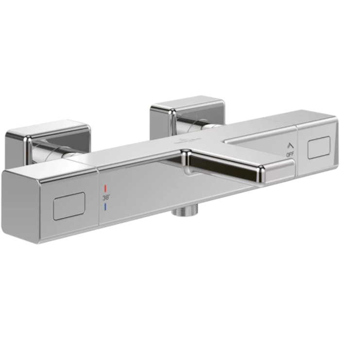 Mitigeur bain douche thermostatique Universal carré Chrome