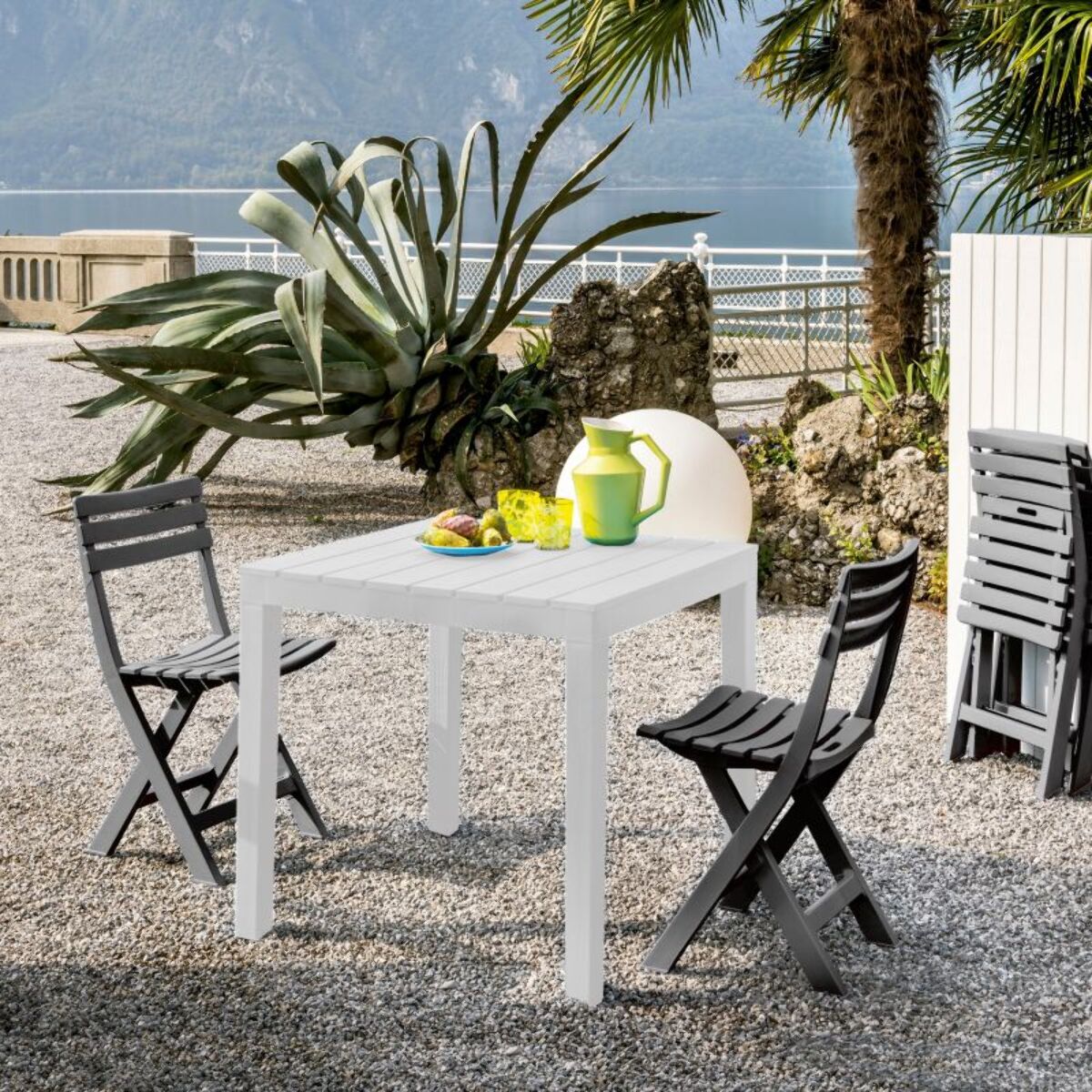 Mesa de exterior Wailua Blanco