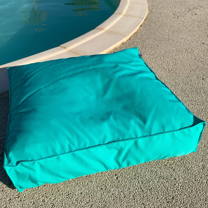 Coussin de sol inter / exter - Turquoise
