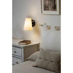 LUPE Lampe applique noire/beige