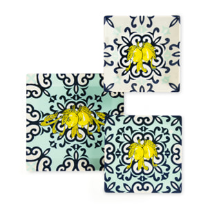 Servizio piatti 18 pezzi Excelsa – Amalfi (QDR), Ceramica Multicolore