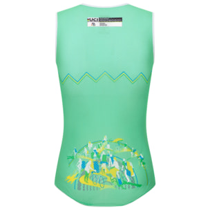 2025 Uci Road World Championships - Canotta Intima Kigali - Print - Uomo