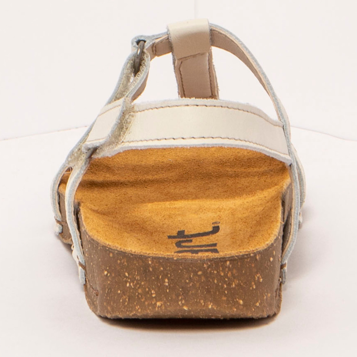 Sandalias 0946 NAPPA CREAM/ I BREATHE color Cream