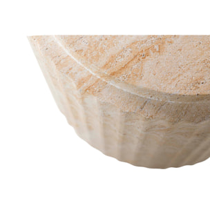 Mesa Auxiliar/taburete Marrón Sedit 36x36x45 Cm