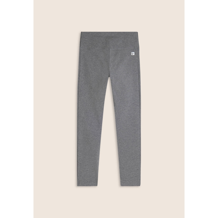 Leggings 7/8 in Jersey Elasticizzato con Vita Regular