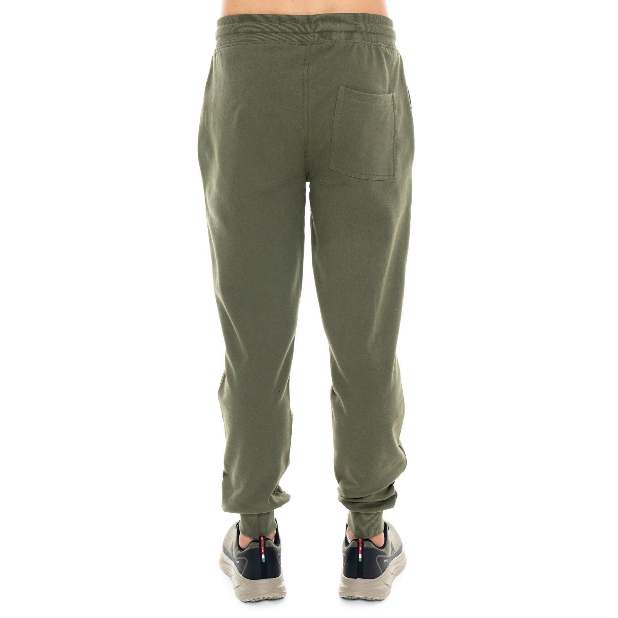 Pantalone sportivo invernale uomo con polsino al fondo Leone 1947 Color Block