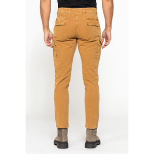 CARGO MOD. 619 SLIM FIT IN PESANTE GABARDINA STRETCH