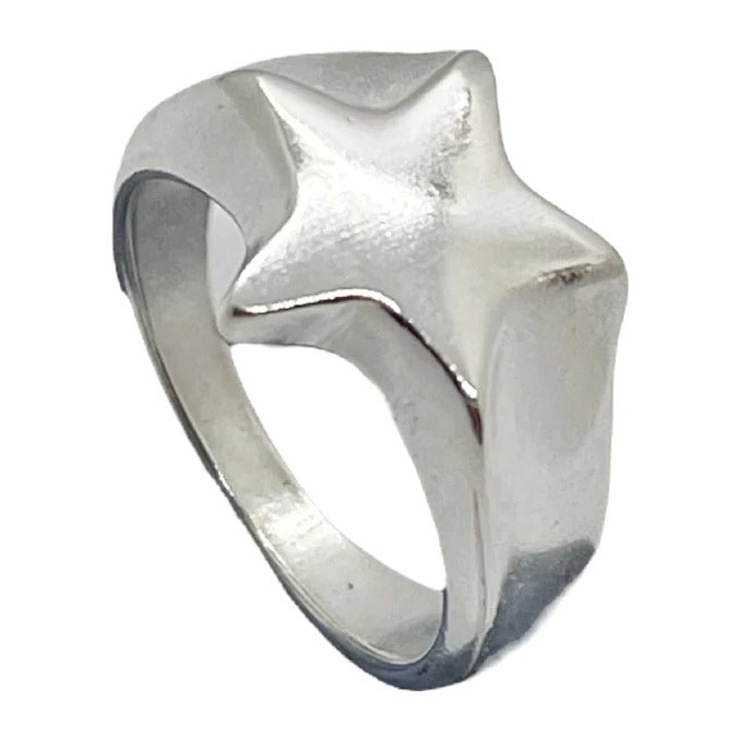 Anillo Estrella Fugaz plata