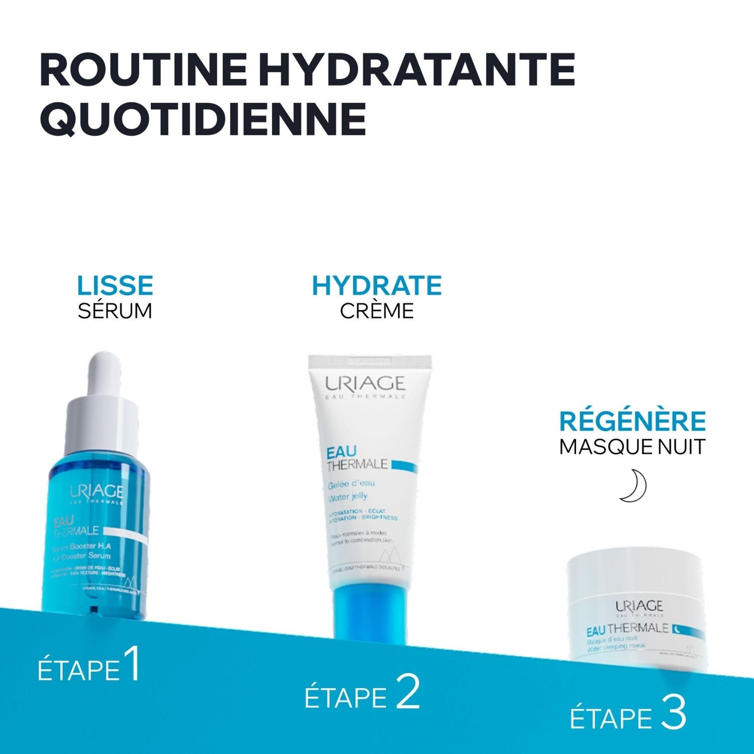 Eau Thermale - Masque d'Eau Nuit - Désaltérant 50 ml
