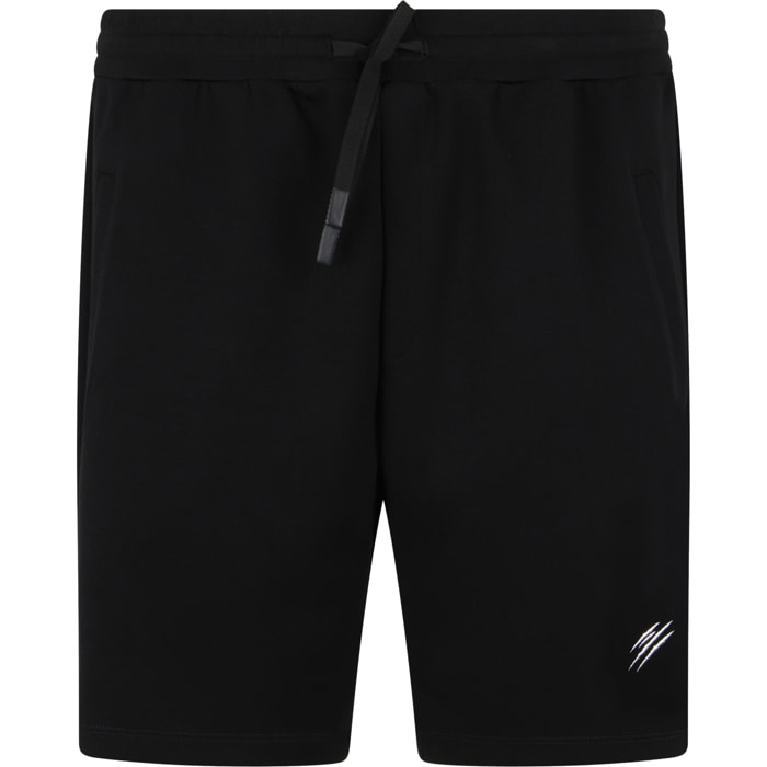 PLEIN SPORT Jogging Shorts Chrome Scratch