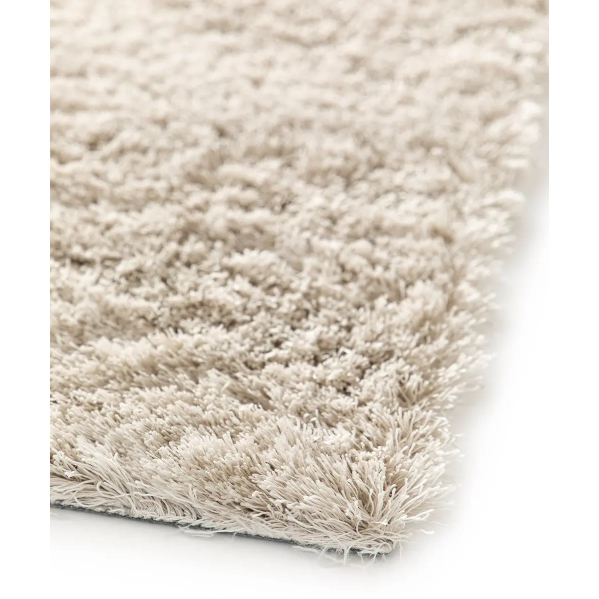 Tappeto shaggy salotto soggiorno crema