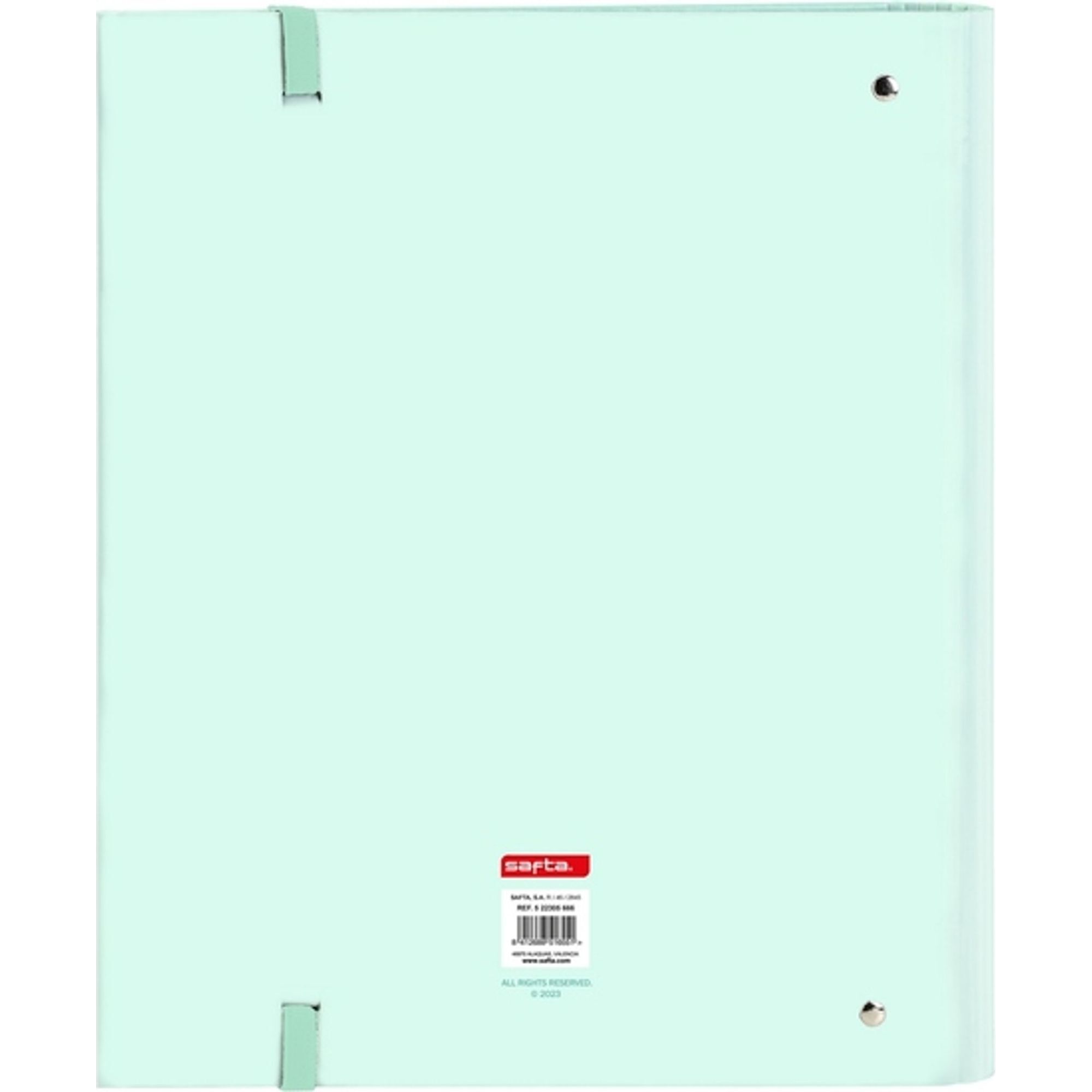 Carpeta 4 anillas 35mm c/recambio safta lila