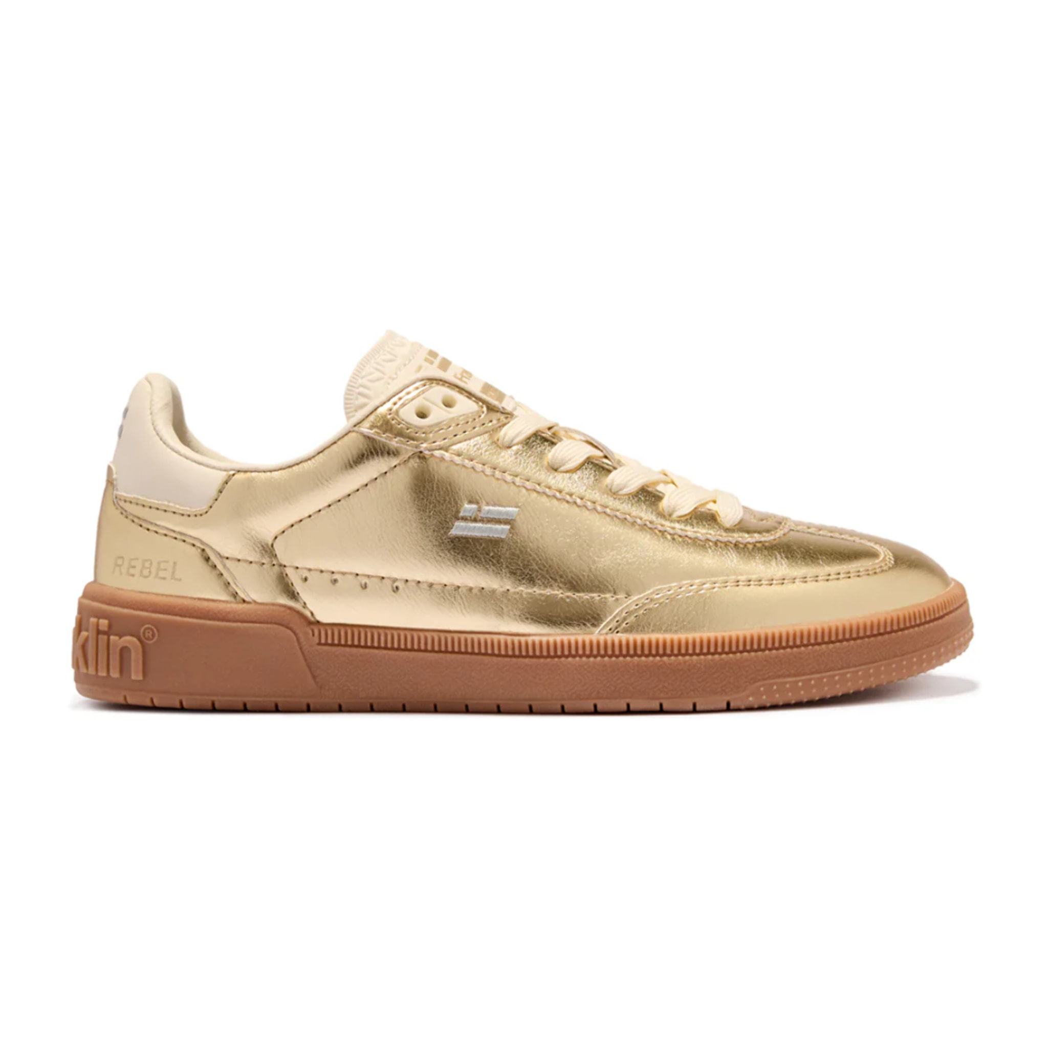 Zapatillas Bajas de Mujer Rebel Met Oro