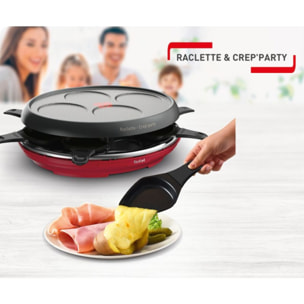 Raclette TEFAL Colormania rouge RE310512