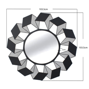 Miroir Cubes 104cm Kare Design