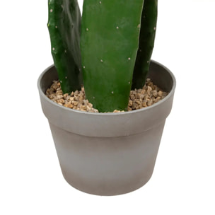 Cactus artificiel en pot "Yuca" vert H109cm