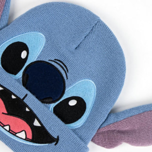 Set gorro y guantes infantil unisex "Stitch"