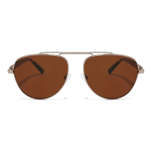 Gafas de Sol Feler 1712-2 Polarizadas de Madera Unisex 58 mm