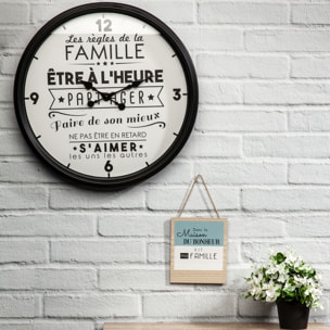 Horloge La Vie En Famille