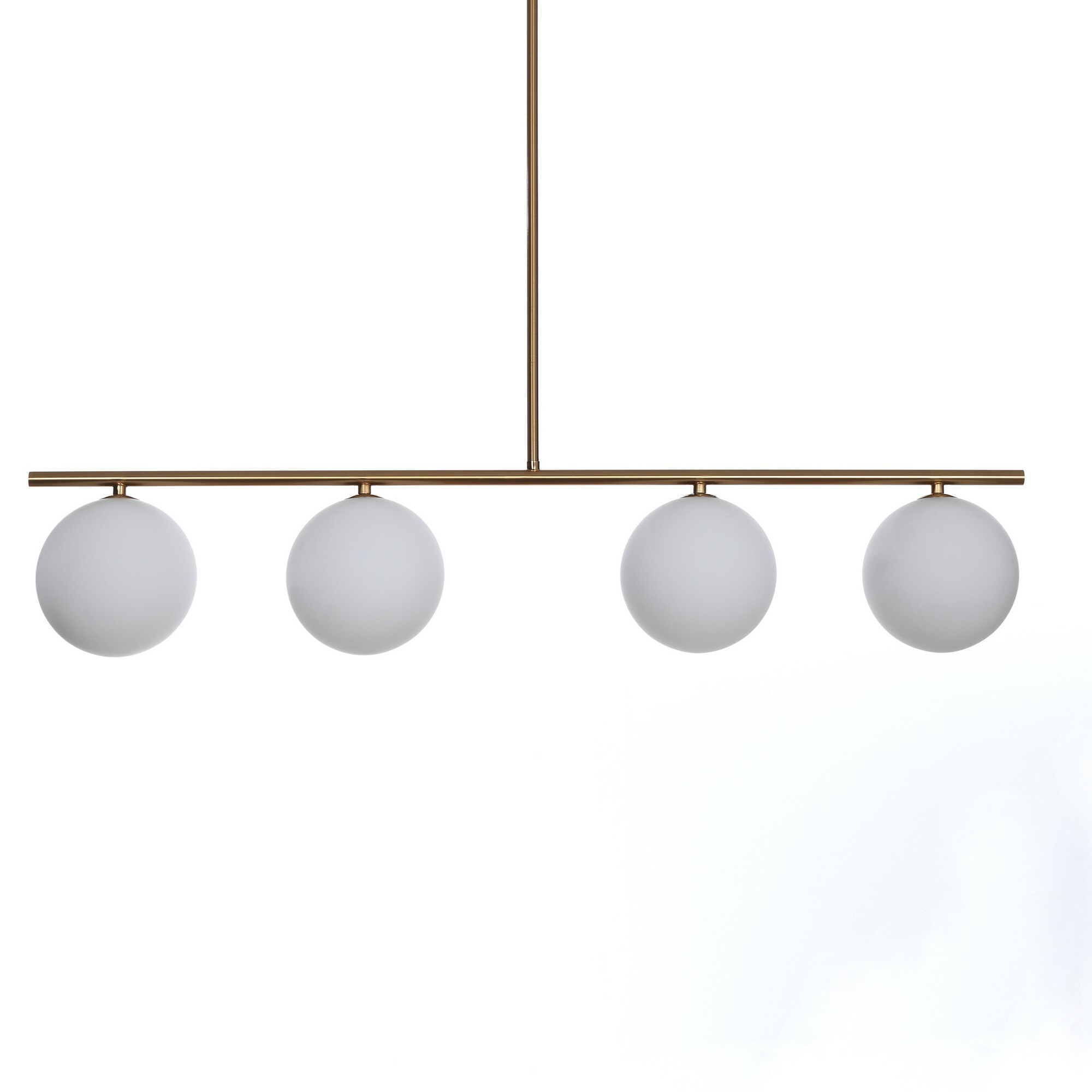 Suspension Tomasucci PARTY EVO, en acier et verre, blanc