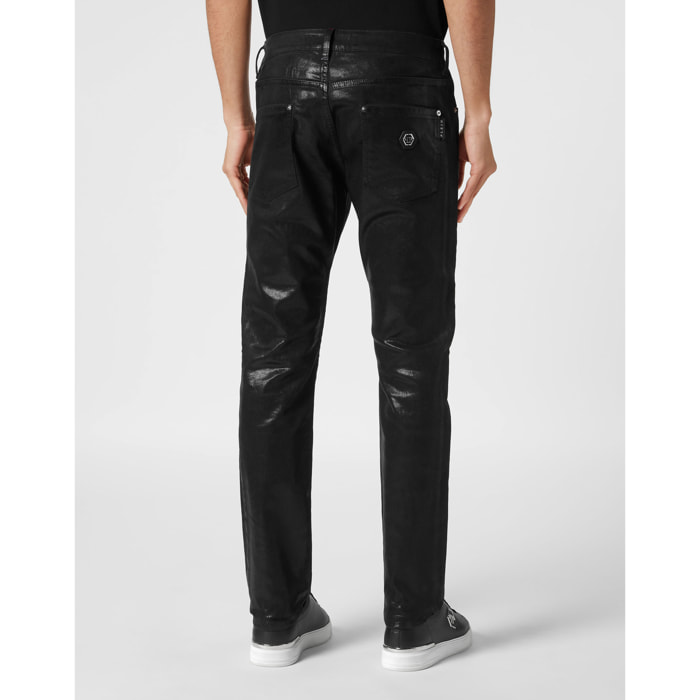 PHILIPP PLEIN Vaqueros de corte recto