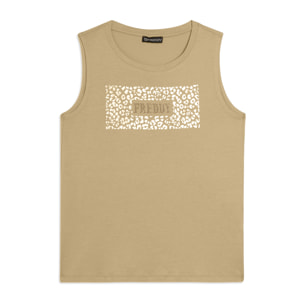 Canotta con Logo FREDDY e Grafica Animalier