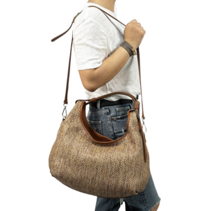 Bolso de hombro Cheval Firenze Malaga Camel