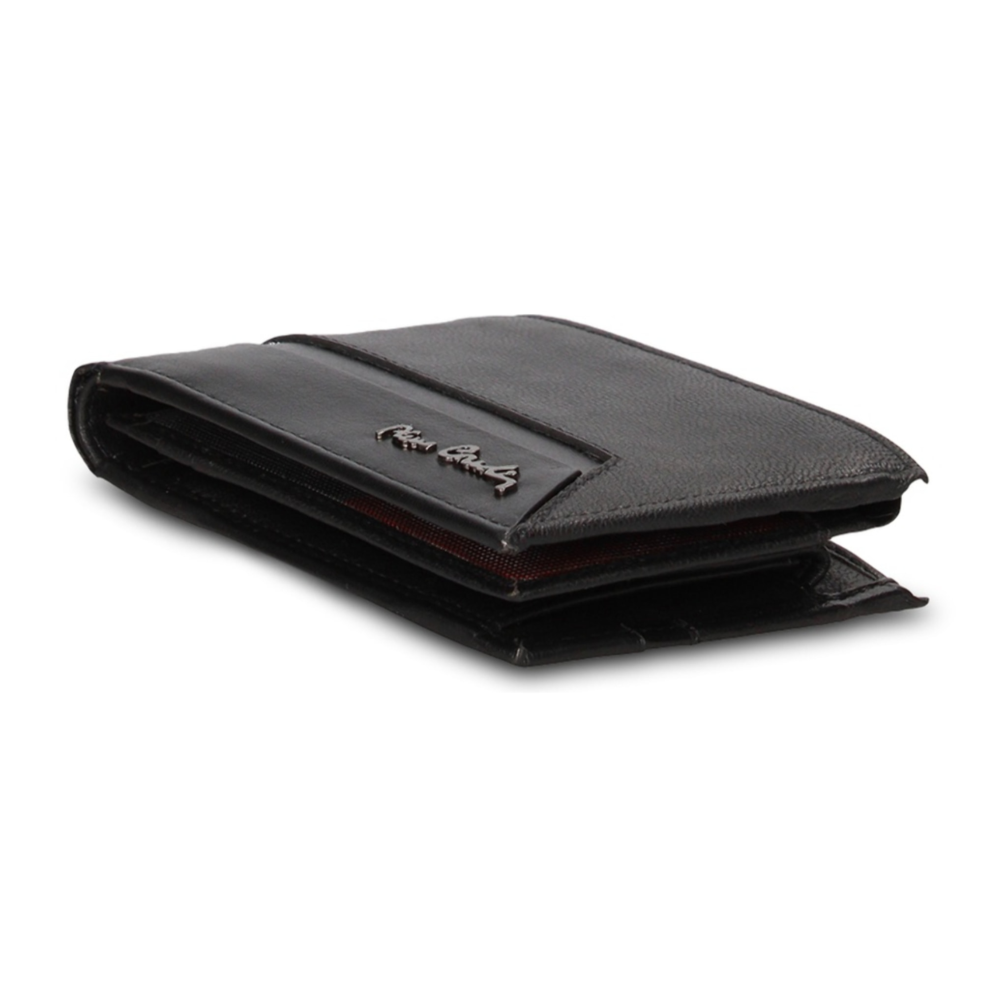 Portafoglio uomo vera pelle - Modello Ebeno - Casual - 12.5 x 9.0 x 2.0 cm