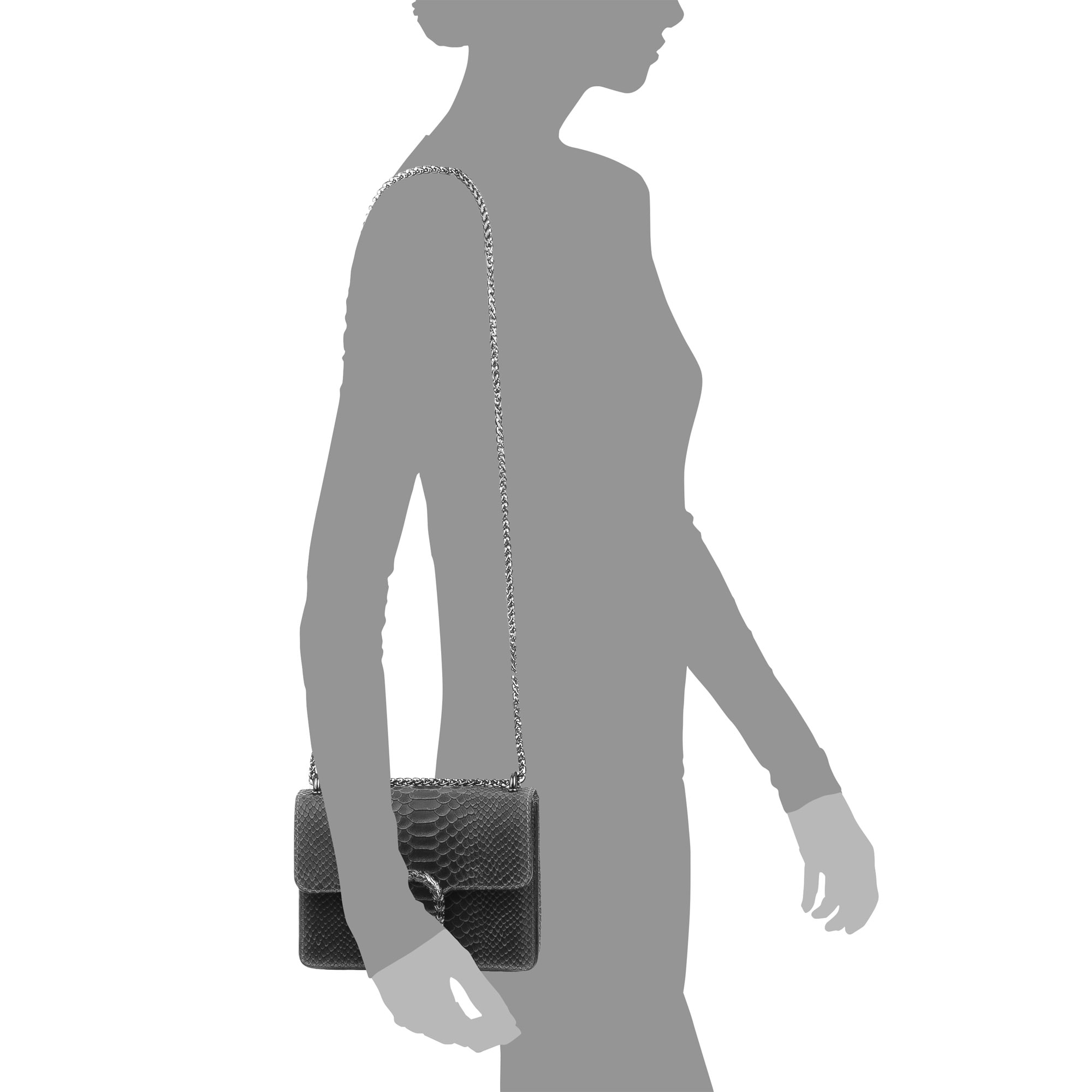 Lorenza Borsa a mano Donna.Pelle autentica Scamosciata Incisione Serpente