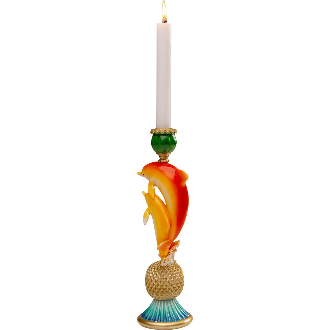 Chandelier famille dauphins 30cm Kare Design