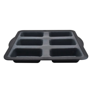 Moule 6 financiers 26 x 22 cm Zenker Silicone fibre de verre