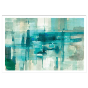 Affiche Liquide bleu Affiche seule