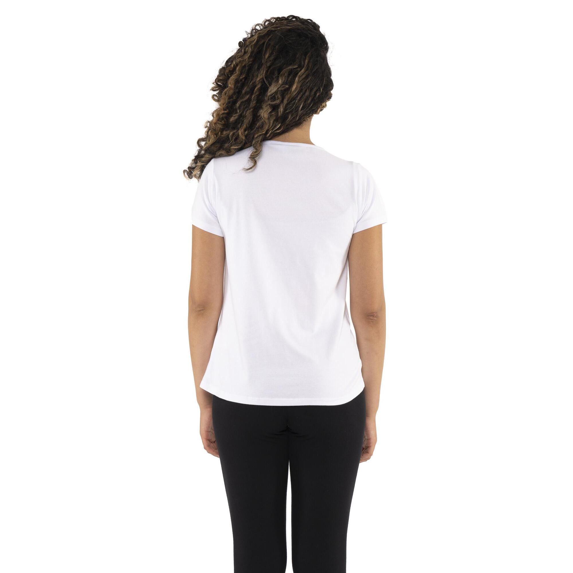 T-shirt a manica corta da donna "Authentic Gold"