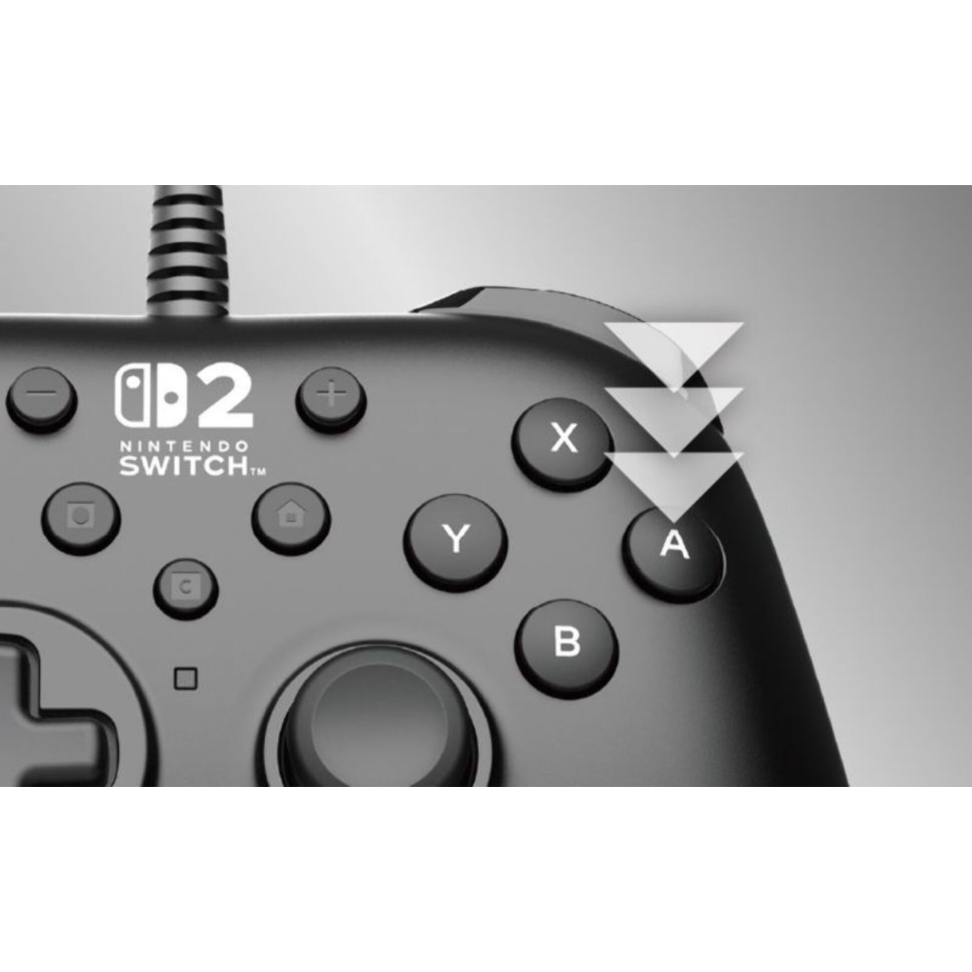 Manette HORI Horipad Turbo Noir Switch 2