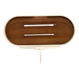 Serviteur de douche Argileo rectangulaire 2 niveaux beige