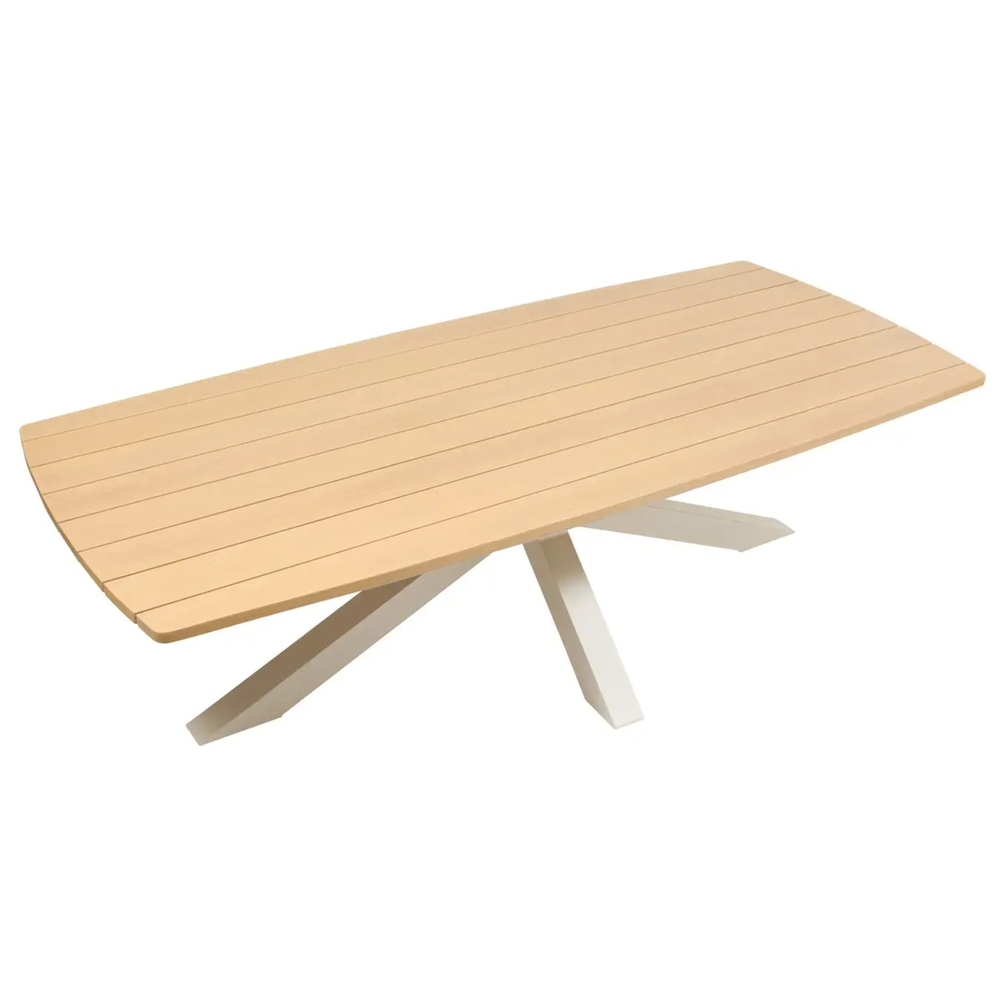 Table de jardin 10 places Oraclion marron