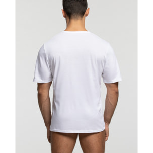 T-Shirt girocollo in cotone organico Cotton Planet vestibilità comfort