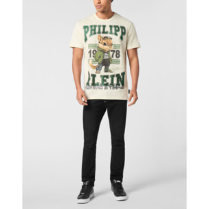 PHILIPP PLEIN Camiseta Cuello Redondo Ss COLLEGE