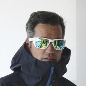 Gafas de sol OCEAN LE MORNE - montura azul / lentes Revo azules