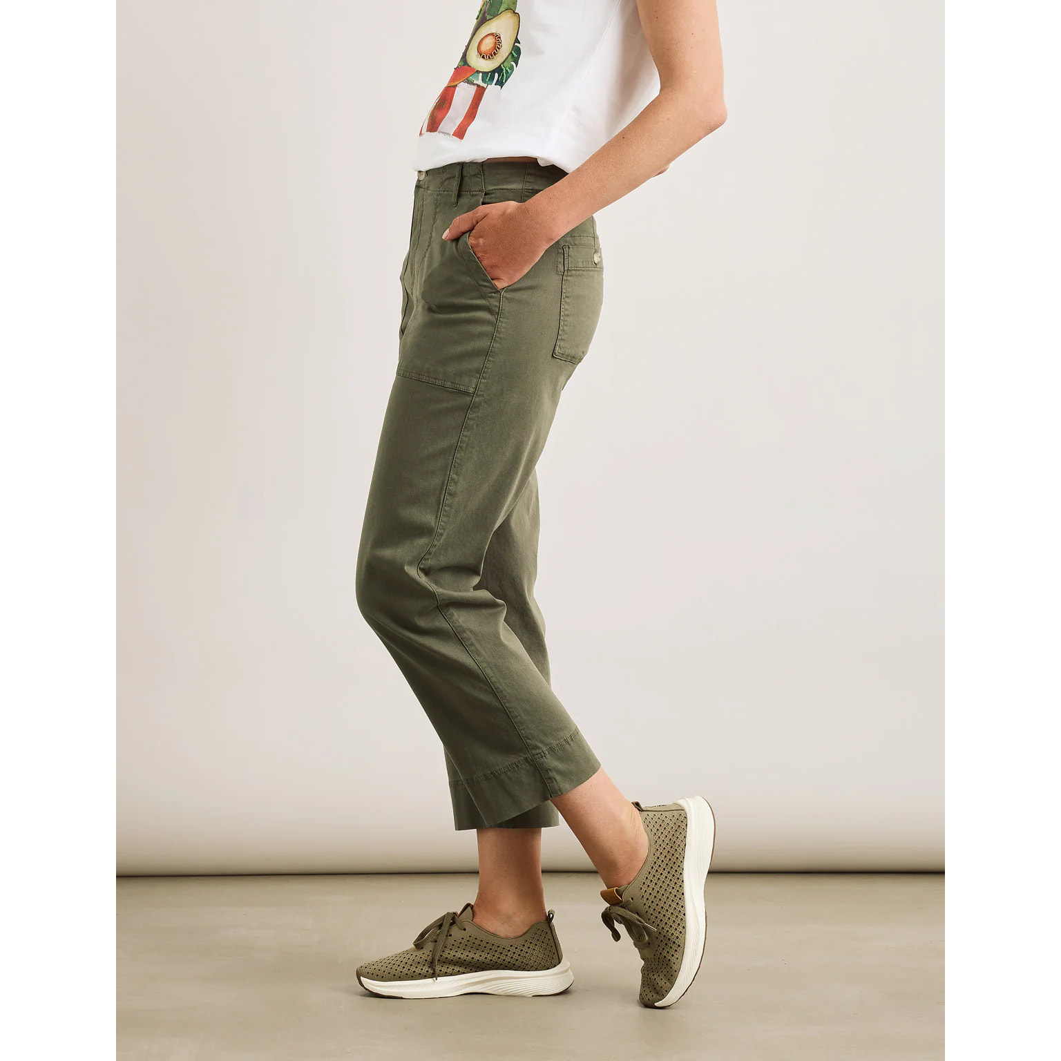 Pantalon Largo Caqui - Casiara