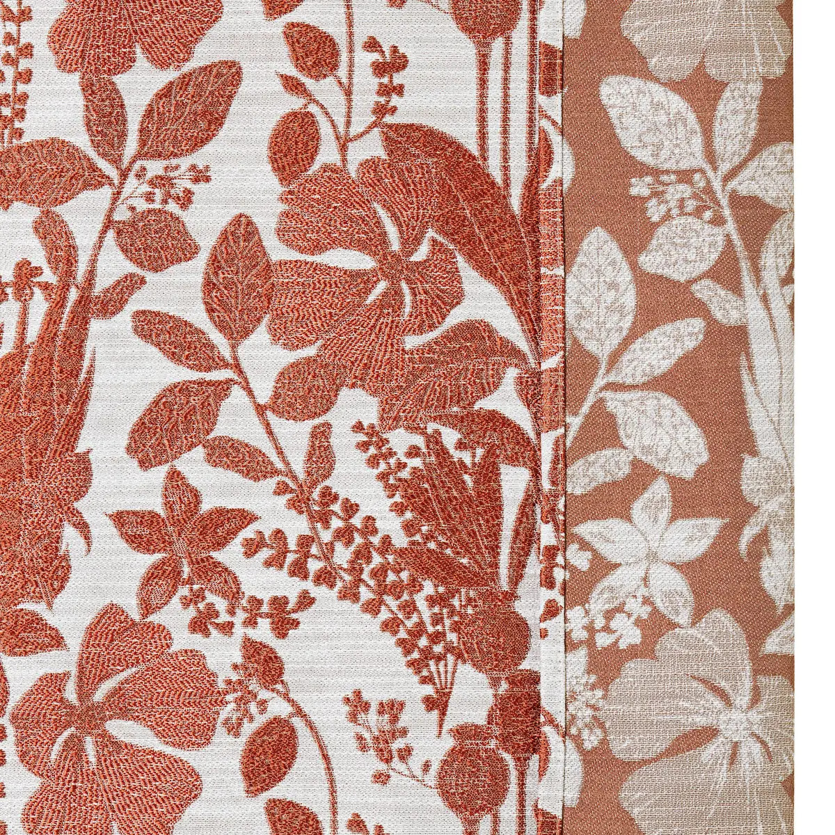 Rideau Samara 140x260cm terracotta