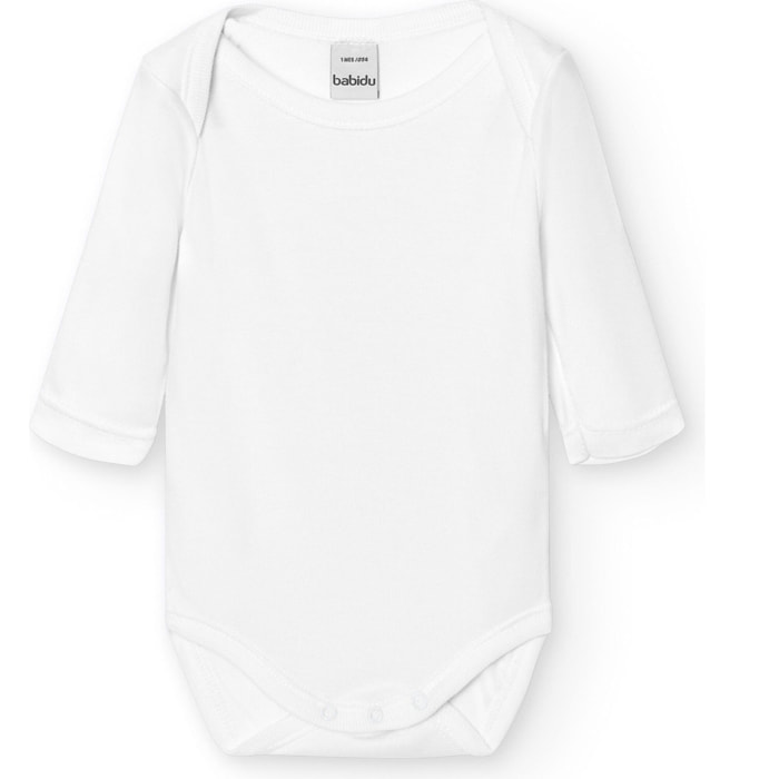 Body bebé manga larga bambú americano