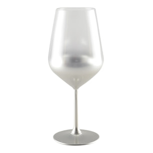 Verres a vin argent glow - lot de 6