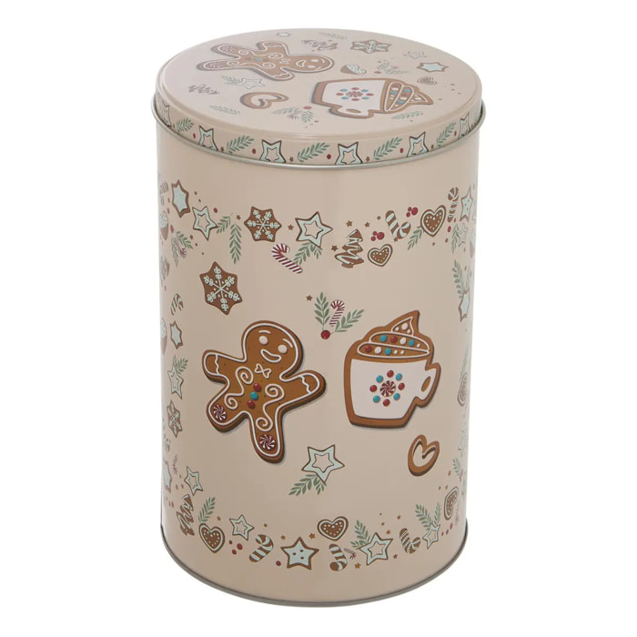 Boîte à gâteaux ronde Noël H.20,5cm