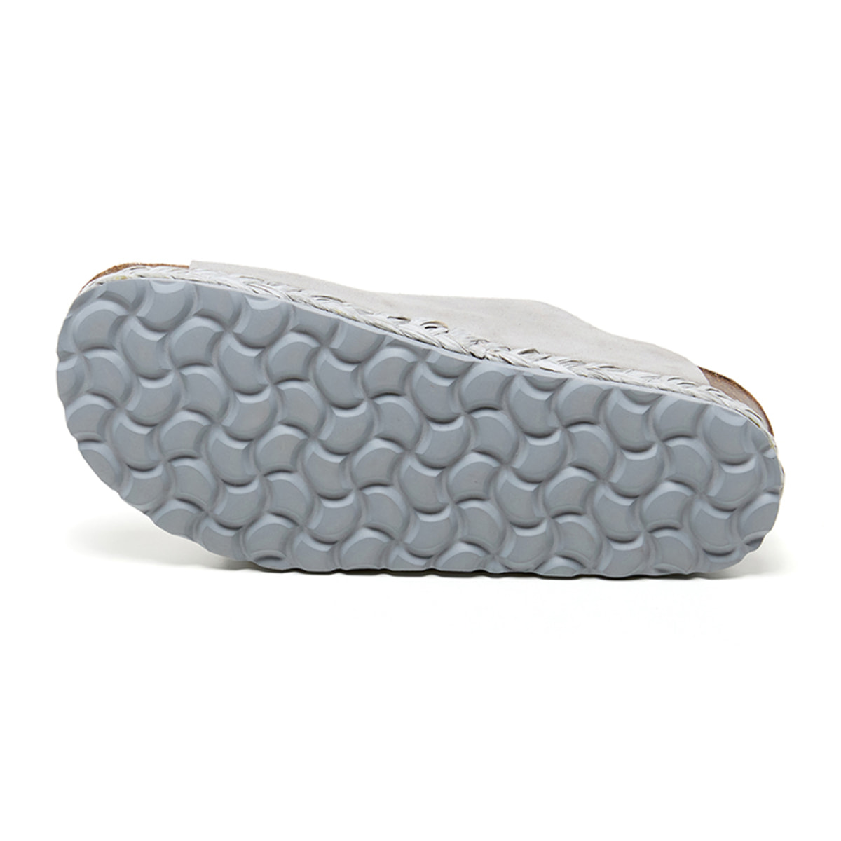 SANDALO CON ZEPPA BILLOWY GRIGIO