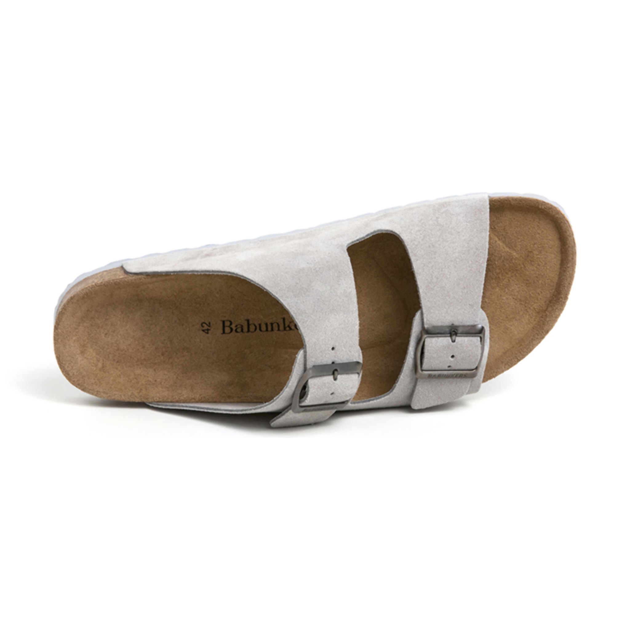SANDALIA BABUNKERS GRIS