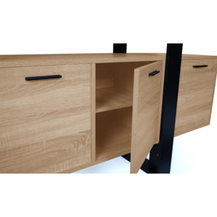 Buffet Brixton 4 portes L160cm