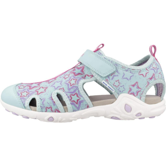 Sandalias Niña de la marca GEOX  modelo J S.WHINBERRY G. C VERDE